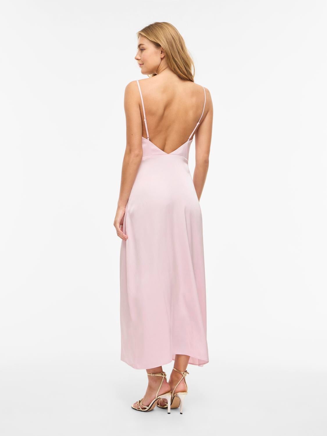 VIRAVENNA Long Dress - Cherry Blossom - VERO MODA & VILA Bergvik
